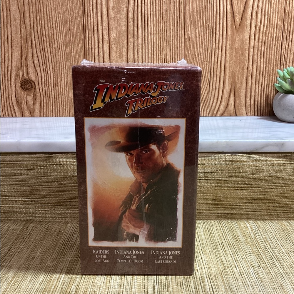 New sealed  Indiana Jones VHS Box Set